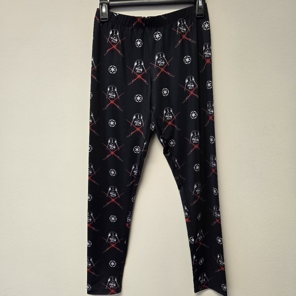 Star Wars Darth Vader Leggings Black L NWOT - Picture 5 of 5